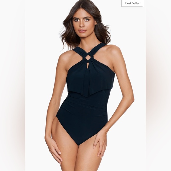 Magicsuit Liza One Piece Swimsuit size 10 Black - Picture 1 of 6